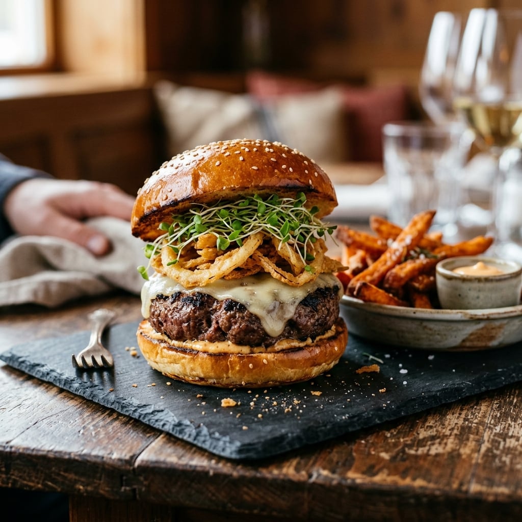 Elk Burger
