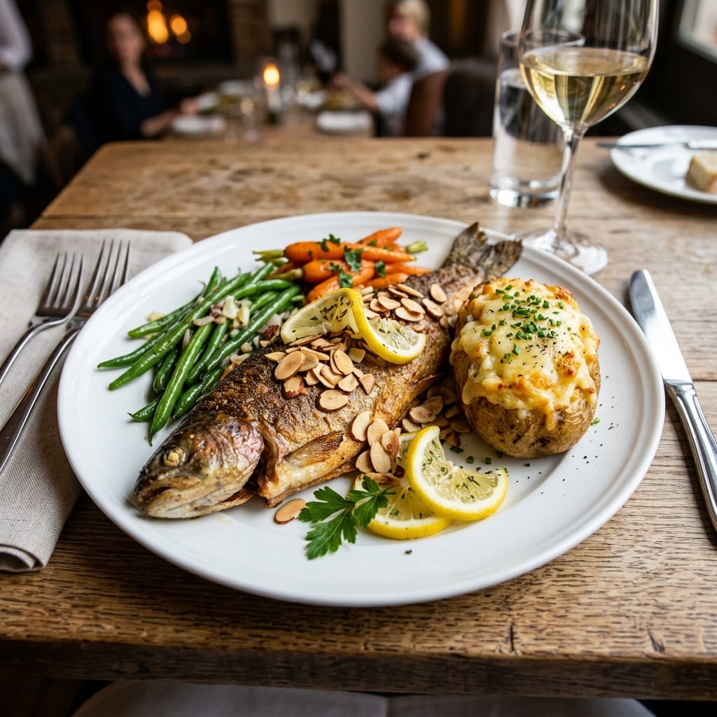Trout Amandine