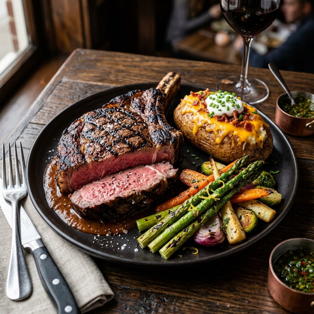 Ribeye Steak Dinner